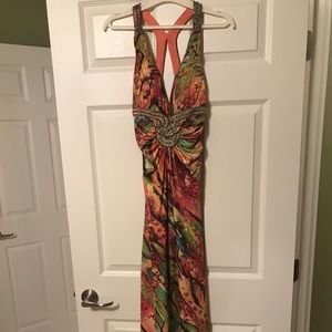Multi color prom/homecoming dress size 2